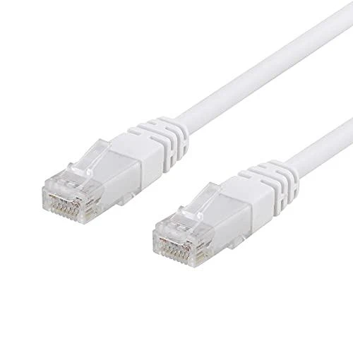 Deltaco U / UTP Cat6 kabelis, CCA, 5m, 250MHz EPZI baltas / TP-65V-CCA