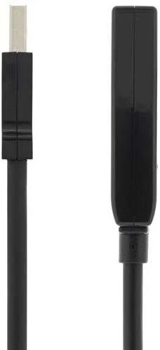 Kabelis DELTACO, 3.0m, juodas / USB2-EX3M