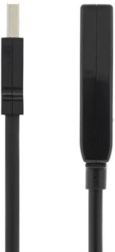 DELTACO PRIME USB pratęsimo laidas, aktyvus, USB 2.0, 7m, juodas USB2-EX7M