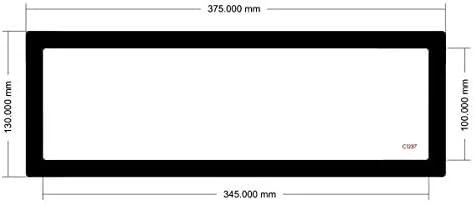 Demciflex Dust Filter Lian Li O11 Dynamic Side 1 – juodas/juodas