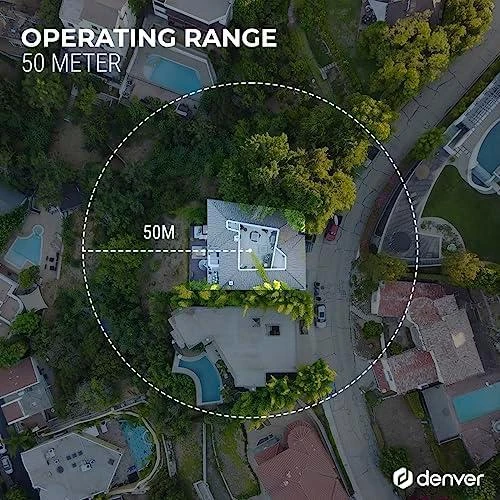 DNV Denver WS-650 skaitmeninė oro stotelė Balta AC-Baterija