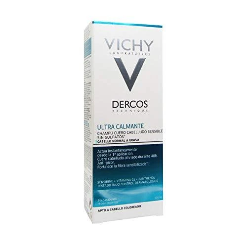 L'Oreal "Vichy Dercos Ultra Smoothing Šampūnas" glotninantis šampūnas 200ml