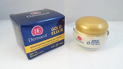 Dermacol Gold Eliksyras Day Kreminis moterims, 50 ml