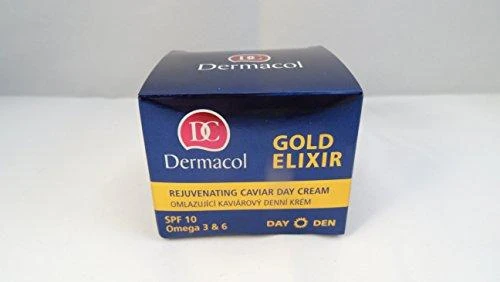 Dermacol Gold Eliksyras Day Kreminis moterims, 50 ml