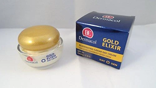 Dermacol Gold Eliksyras Day Kreminis moterims, 50 ml