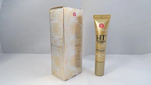 Dermacol 3D Hyaluron Therapy Eye&Lip Wrinkle Filler Kreminis Paakių kremas moterims, 15 ml