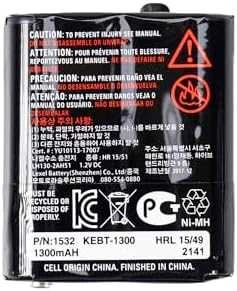 1300mah baterija Motorola T62/82/82EX radijo stotelėms