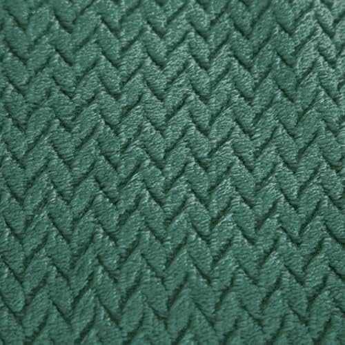 Eurofirany DESIGN 91 CINDY3 Minkštas ir švelnus pledas 200X220 cm, spalva: tamsiai žalia