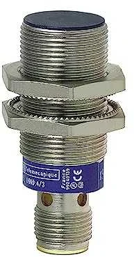 Telemecanique Sensors Schneider Electric indukcinis jutiklis M18 10mm 12-24V DC PNP 1Z M12 4 kontaktų (XS1N18PA349D)