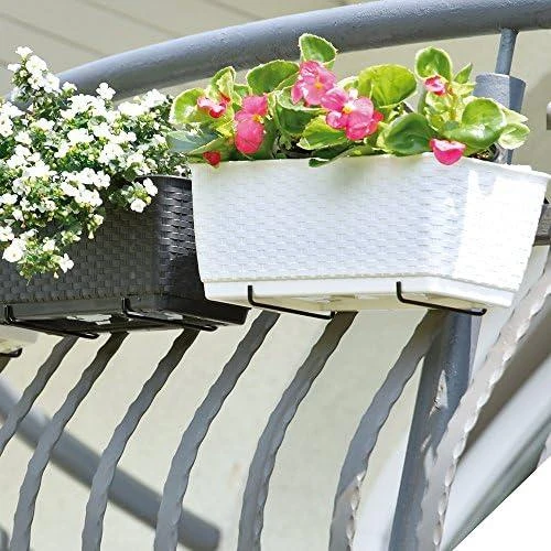 Prosperplast Lovelis su laikikliu Ratolla Antracyt, 38,6 x 15,4 x 14,2 cm
