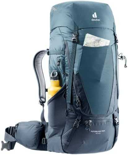 Turistinė kuprinė Deuter Futura Air Trek 50+10 - Tamsiai mėlyna