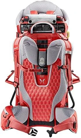 Deuter Kid Comfort Active SL Kuprinė kūdikiui Poliamido Raudona