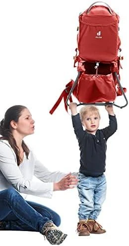 Deuter Kid Comfort Active SL Kuprinė kūdikiui Poliamido Raudona