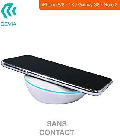 Devia Įkroviklis HQ Inductive fast wireless charger Qi Standard - Baltas