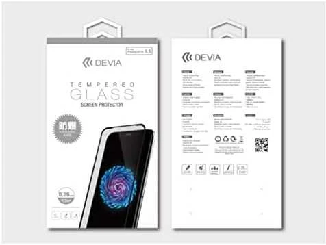 Devia Apsauginis stiklas iPhone 11 Pro Max, juodas