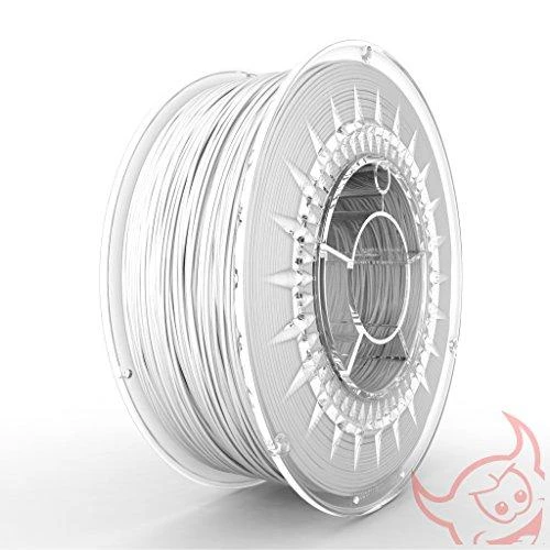 3D plastikas Devil Design PLA 1.75mm 1kg - Baltas