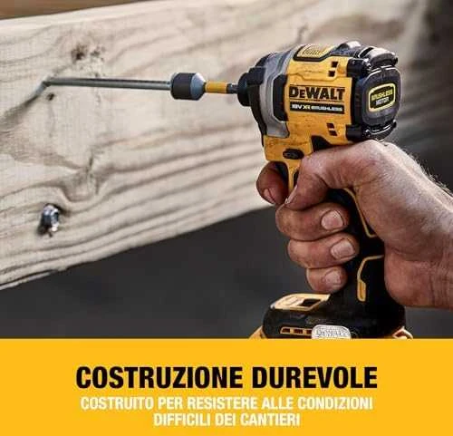 Akumuliatorinis smūginis suktuvas DEWALT 18V DCF850N-XJ be akumuliatoriaus ir kroviklio