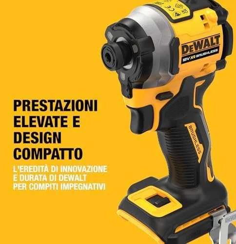 Akumuliatorinis smūginis suktuvas DEWALT 18V DCF850N-XJ be akumuliatoriaus ir kroviklio