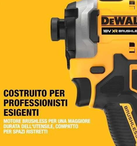 Akumuliatorinis smūginis suktuvas DEWALT 18V DCF850N-XJ be akumuliatoriaus ir kroviklio