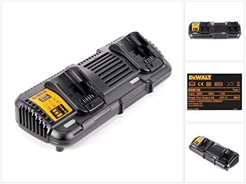 DEWALT Dvigubas akumuliatorių įkroviklis DCB132-QW, 10.8 - 54 V