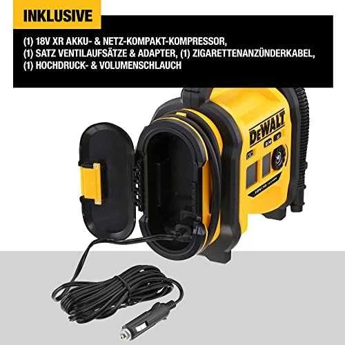 Akumuliatorinis kompresorius DeWalt DCC018N 18V (be akumuliatoriaus ir kroviklio)