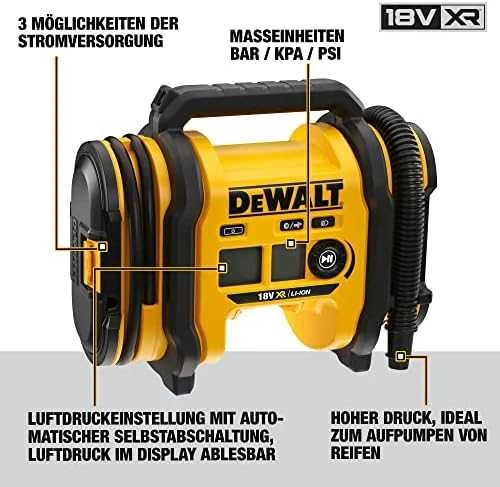 Akumuliatorinis kompresorius DeWalt DCC018N 18V (be akumuliatoriaus ir kroviklio)