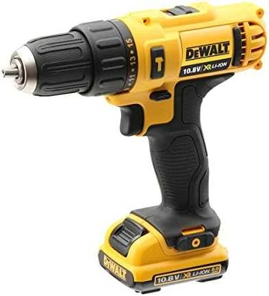 Smūginis suktuvas-gręžtuvas DeWalt DCD716D2-QW; 10,8 V; 2x2,0 Ah akum.