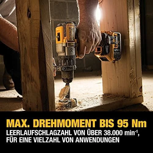 Akumuliatorinis suktuvas gręžtuvas DEWALT DCD996P2 2x5.0Ah, 66/95 Nm