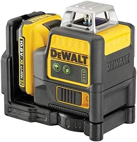 Lazerinis nivelyras DeWalt DCE0811D1G, žalias, 1x2.0Ah