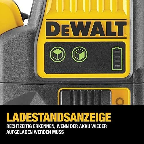 Lazerinis nivelyras DeWalt DCE0811D1G, žalias, 1x2.0Ah