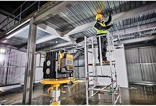 Lazerinis nivelyras DeWalt DCE0811D1G, žalias, 1x2.0Ah