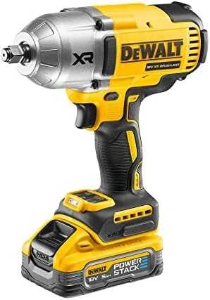 Smūginis veržliasūkis DeWalt DCF891H2T-QW; 18 V; 1/2''; 2x5,0 Ah akum.