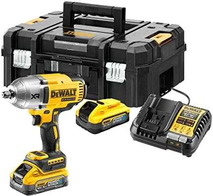 Smūginis veržliasūkis DeWalt DCF891H2T-QW; 18 V; 1/2''; 2x5,0 Ah akum.