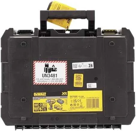 Akumuliatorinis smūginis veržliasukis DeWalt DCF899P2-QW 18 V, 2x5.0 Ah, 1/2"