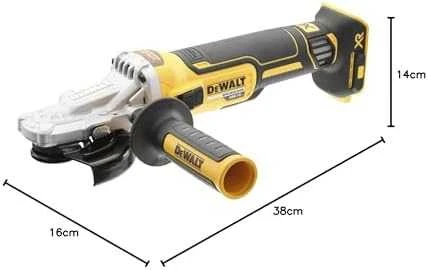 Kampinis šlifuoklis DeWalt XR DCG405FN-XJ (125mm) be akumuliatoriaus ir kroviklio