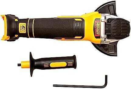 Kampinis šlifuoklis  DEWALT DCG405N be akumuliatoriaus ir kroviklio