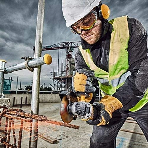 Kampinis šlifuoklis  DEWALT DCG405N be akumuliatoriaus ir kroviklio