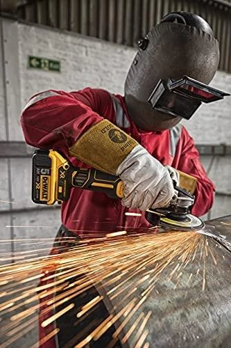 DeWALT kampinis šlifuoklis DCG405NT be akumuliatoriaus ir kroviklio, TSTAK lagaminas