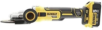 DeWALT kampinis šlifuoklis DCG405NT be akumuliatoriaus ir kroviklio, TSTAK lagaminas