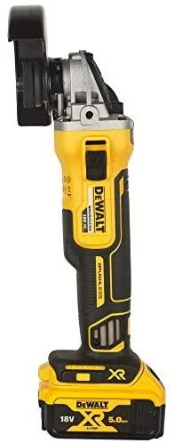 DeWalt akumuliatorinis kampinis šlifuoklis DCG405P2-QW, 18V, 2x5Ah