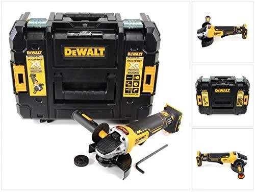 Kampinis šlifuoklis DeWalt DCG406NT-XJ (125 mm) (be akumuliatoriaus ir kroviklio)