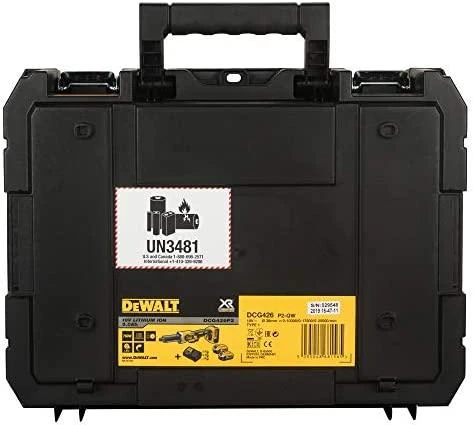DEWALT TIESUS ŠLIFULĖLIS 18V′XR DCG426P2
