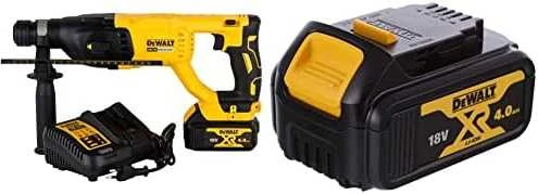 Akumuliatorinis perforatrius DeWalt DCH133M1-QW  18V, 2.6J, 1x4.0Ah