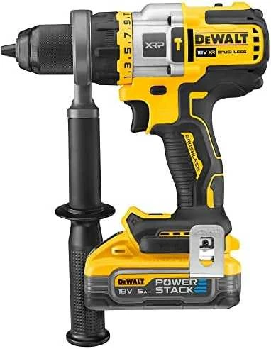 Dewalt smūginis suktuvas-gręžtuvas su 5Ah akumuliatoriumi