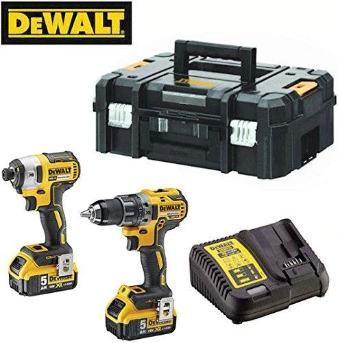 DeWalt akumuliatoriniai suktuvai su lagaminu ir įkrovikliu