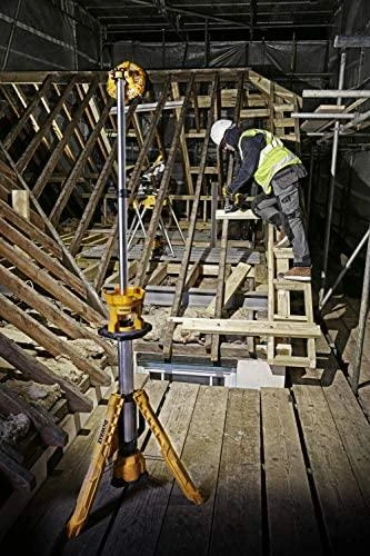 Teleskopinė lempa ant trikojo DeWalt DCL079-XJ (3000 lm, Baltas šiltas)