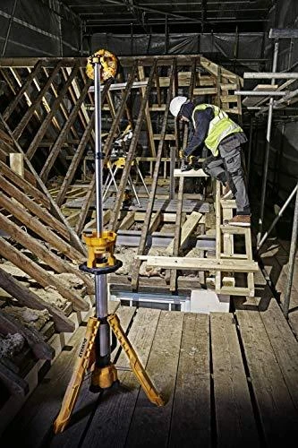 Teleskopinė lempa ant trikojo DeWalt DCL079-XJ (3000 lm, Baltas šiltas)