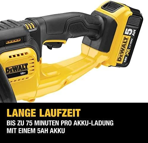 Akumuliatorinės gyvatvorių žirklės Dewalt DCM563P1