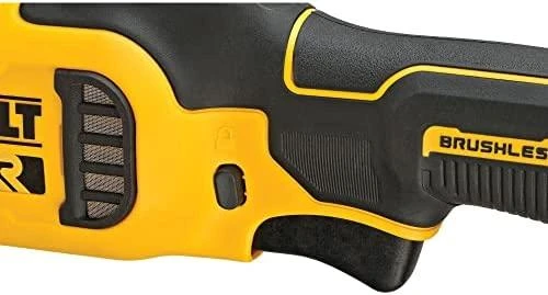 DeWalt poliruoklio korpuso detalė ir darbo jungiklis