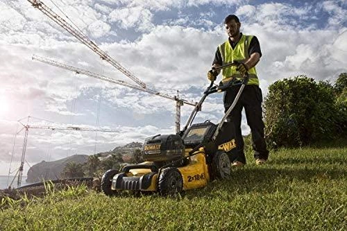 Akumuliatorinė vejapjovė DeWalt DCMW564P2; 2x18 V; 2x5,0 Ah akum.